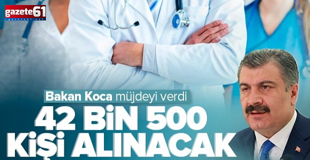 Müjdeyi Sağlık Bakanı Fahrettin Koca duyurdu