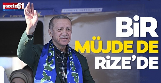 Başkan Erdoğan Rize'de müjdeyi verdi! Yaş çay alım fiyatı belli oldu