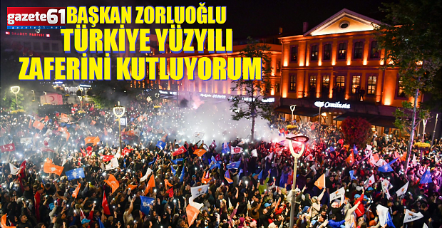 TÜRKİYE YÜZYILI ZAFERİNİ KUTLUYORUM