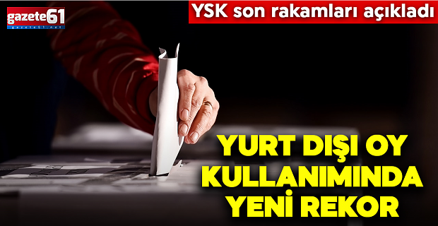 YSK son rakamları açıkladı: Rekor katılım!