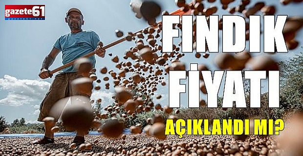 Fındık fiyatları açıklandı mı?