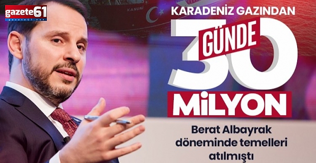 Karadeniz gazından günde 30 milyon TL kazanç