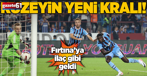 Kuzeyin yeni kralı Paul Onuachu! Trabzonspor'a ilaç gibi geldi