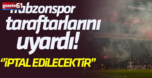 Taraftarın Dikkatine!
