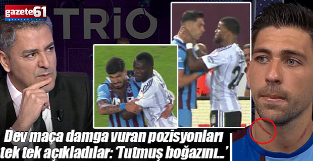 Trabzonspor - Beşiktaş maçının tartışmalı pozisyonları değerlendirildi