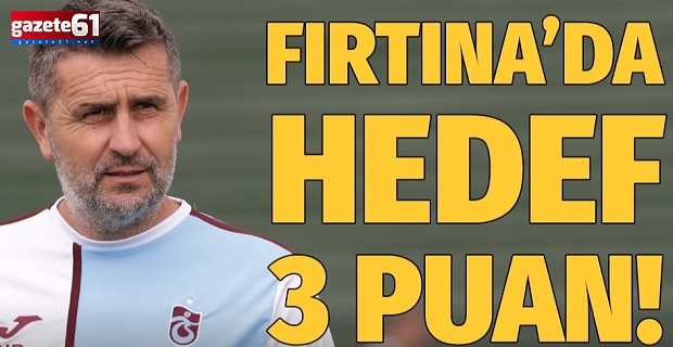 Trabzonspor'da hedef 3'te 3!
