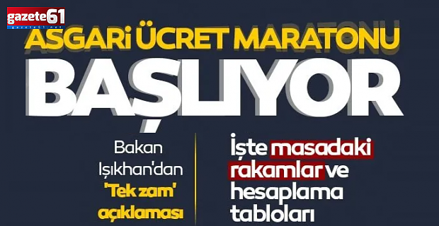 Asgari ücret için dikkat çeken açıklama!