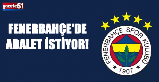 Fenerbahçe'den, Trabzonspor maçıyla ilgili hakem açıklaması!