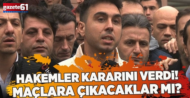 Süper Lig'de hakemler karar verdi!