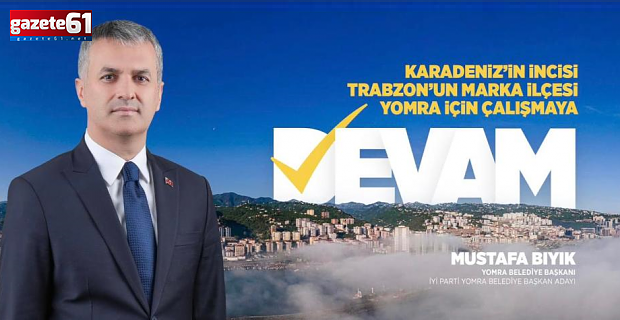 BAŞKAN BIYIK 'DEVAM' DİYOR