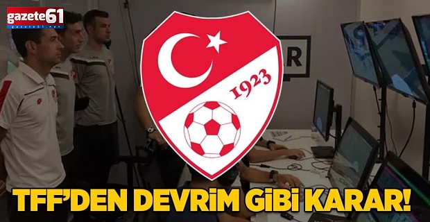 TFF'den flaş kararlar! VAR kayıtları açıklanacak