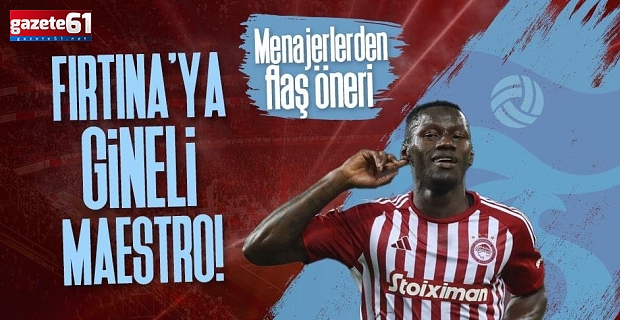 Trabzonspor'a Camara önerisi!