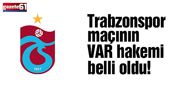 Pendikspor maçının VAR ekibi belli oldu