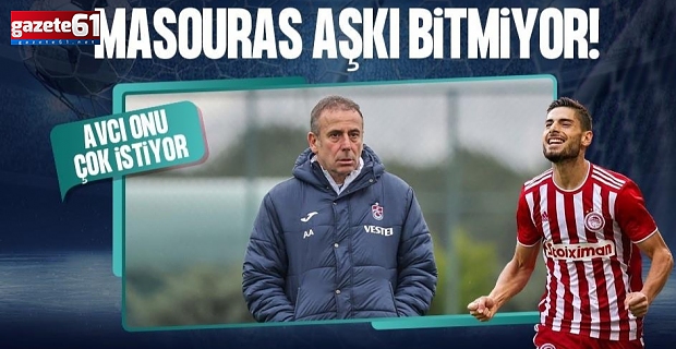 Trabzonspor'da yeniden Masouras sesleri!