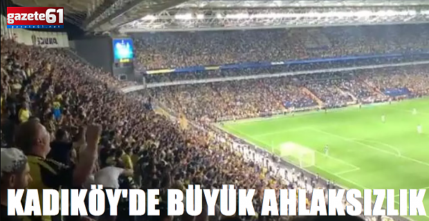 Fenerbahçe taraftarı ölüye bile saygı duymadı!