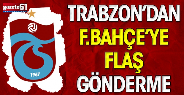 Trabzonspor'dan Fenerbahçe'ye penaltı göndermesi!