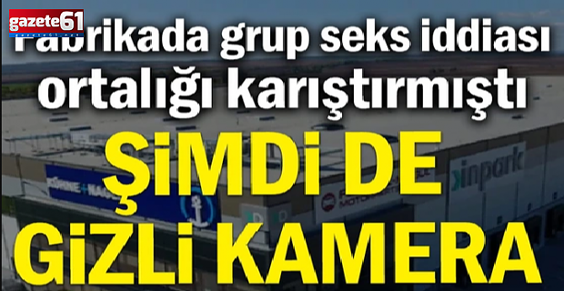 Fabrika guruhidan erotik tartibsizlik