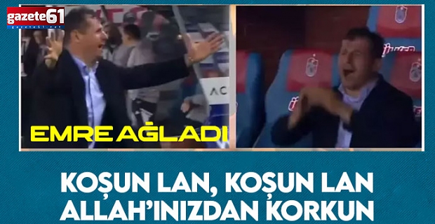 Ligden düşen Emre Belözoğlu ağladı... "Allah’ınızdan korkun!"