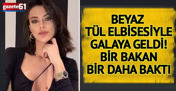 Seçimiyle gecenin yıldızı oldu