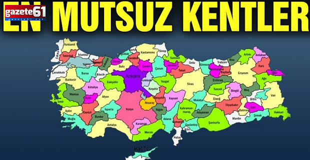 TÜİK'e Göre Türkiye'nin En Mutsuz 10 İli Belli Oldu