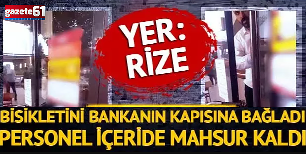 Bu Olay Rize'de Yaşandı...