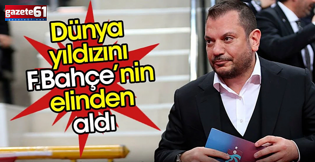 Dünya yıldızını Fenerbahçe'nin elinden kaptı