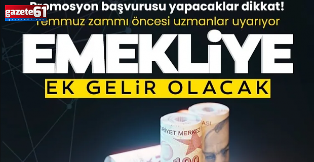 Emmekli promosyon başvurusu yapacaklar dikkat!
