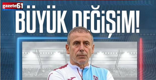 Trabzonspor'da büyük değişim! Tam 7 mevki...