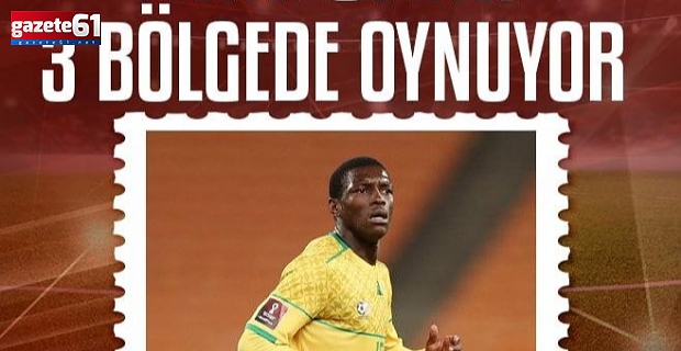 Trabzonspor'dan sağ tarafa Hlongwane!