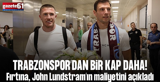 Trabzonspor, John Lundstram'ı resmen açıkladı!