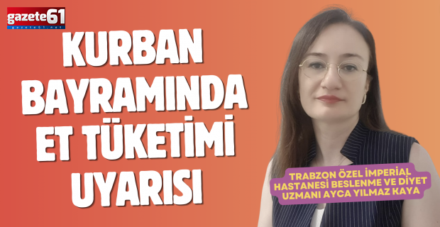 Kurban Bayramı için et tüketimi uyarısı geldi...