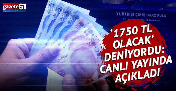 Yurt dışı çıkış harcı için zam kesinleşti