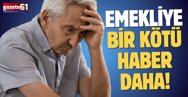 3,6 milyon emekliye kötü haber!