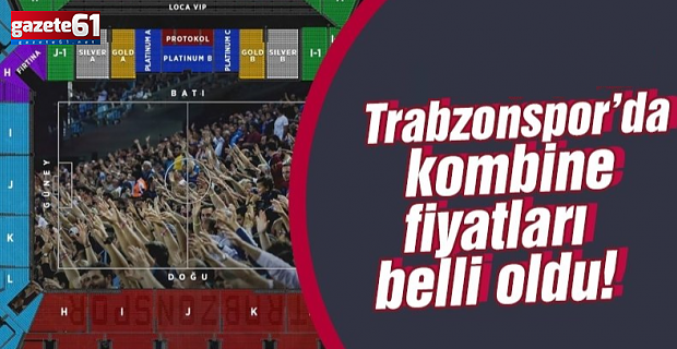 Trabzonspor'da kombineler satışa çıktı! İşte fiyatlar