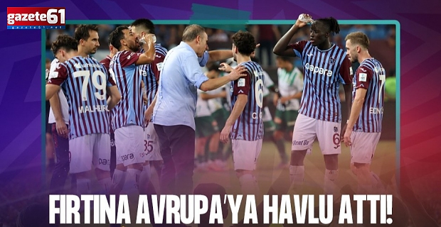 Avrupa'ya havlu attık