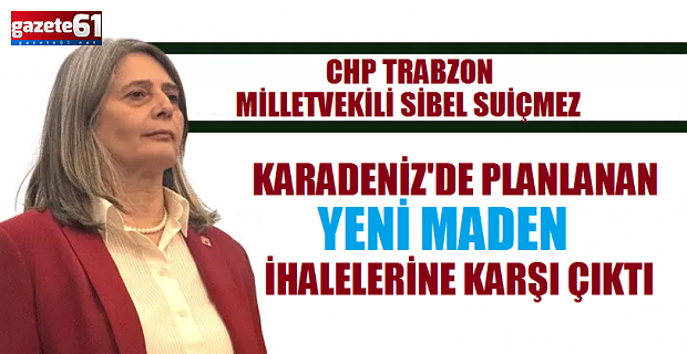 Karadeniz'de yeni maden ihalelerine tepki