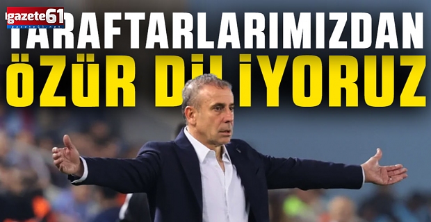 Taraftardan özür diliyoruz!