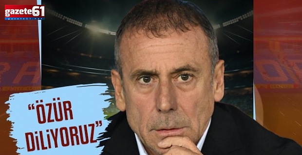 Trabzonspor'da Abdullah Avcı: Rövanşta daha iyi olacağız!