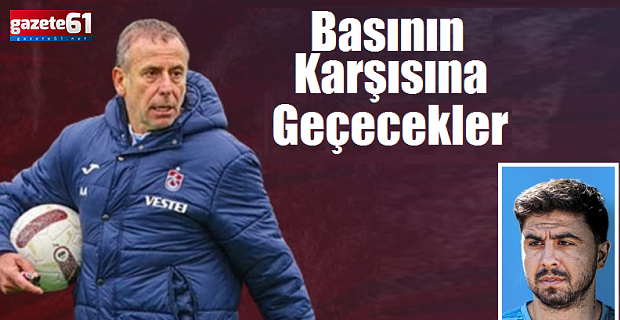 Trabzonspor'da Avcı ve Ozan Tufan basın toplantısında konuşacak