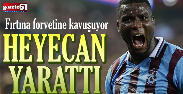 Trabzonspor'da Onuachu heyecanı! Transferde Cham taktiği