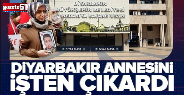 DEM'li belediye Diyarbakır annesini işsiz bıraktı!