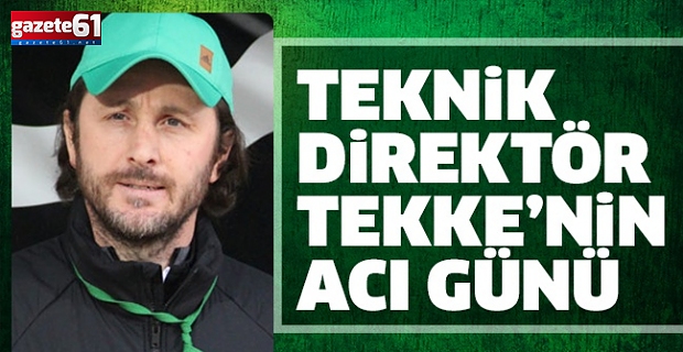 Fatih Tekke’yi sarsan haber!