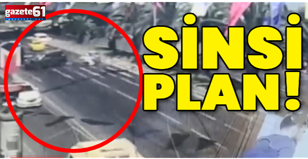 Sinsi plan! Çalıştığı iş yerini soymak için kaza yaptı