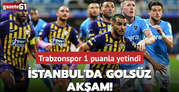 Fırtına deplasmanda 2 puan bıraktı