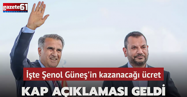 Şenol Güneş'in Trabzonspor'dan ne kadar kazanacağı belli oldu