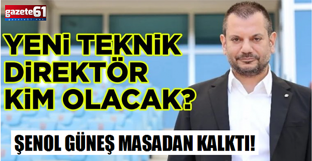 Şenol Güneş Masadan Kalktı!