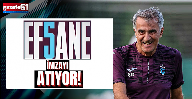 Trabzonspor'da Güneş için imza töreni!