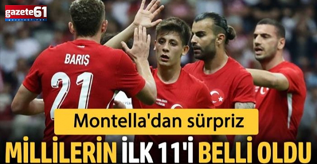 TÜRKİYE - İZLANDA MAÇI İLK 11'LERİ