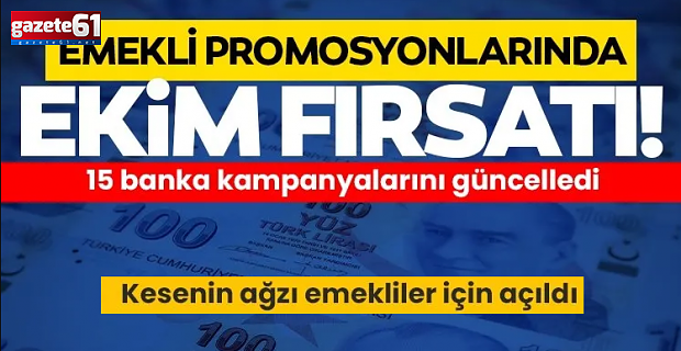 5 banka promosyonu güncellendi!