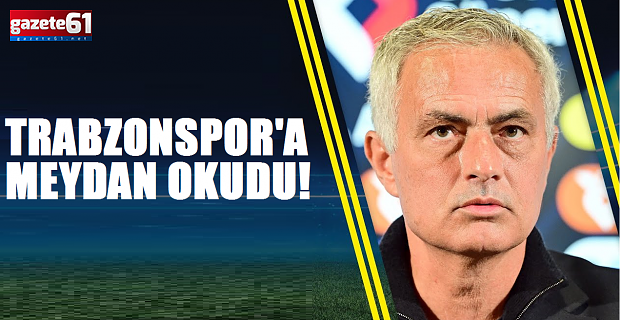Jose Mourinho'dan Trabzonspor açıklaması